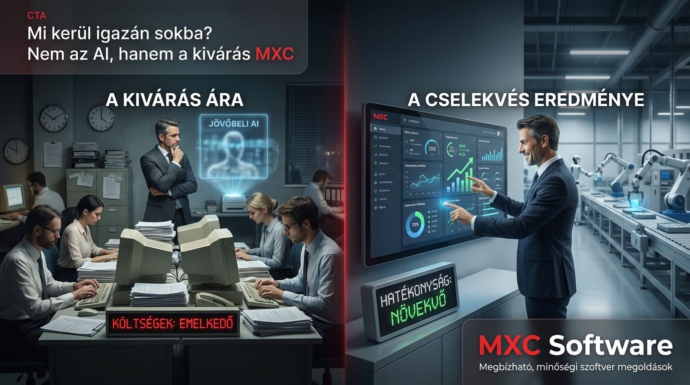 Mi kerül igazán sokba? Nem az AI, hanem a kivárás