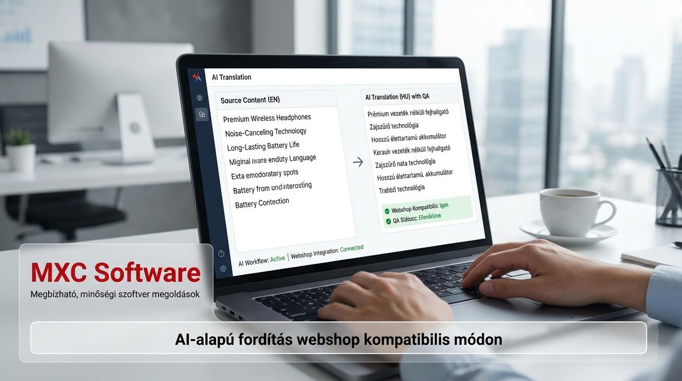 AI-alapú termékleírás fordítás webshop kompatibilis ellenőrzéssel