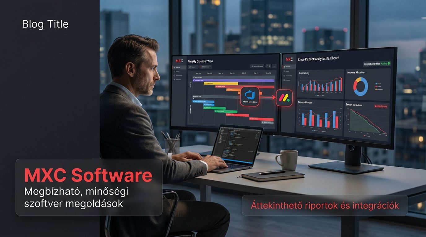Projektmenedzser heti naptár nézetet és integrált dashboardot elemez