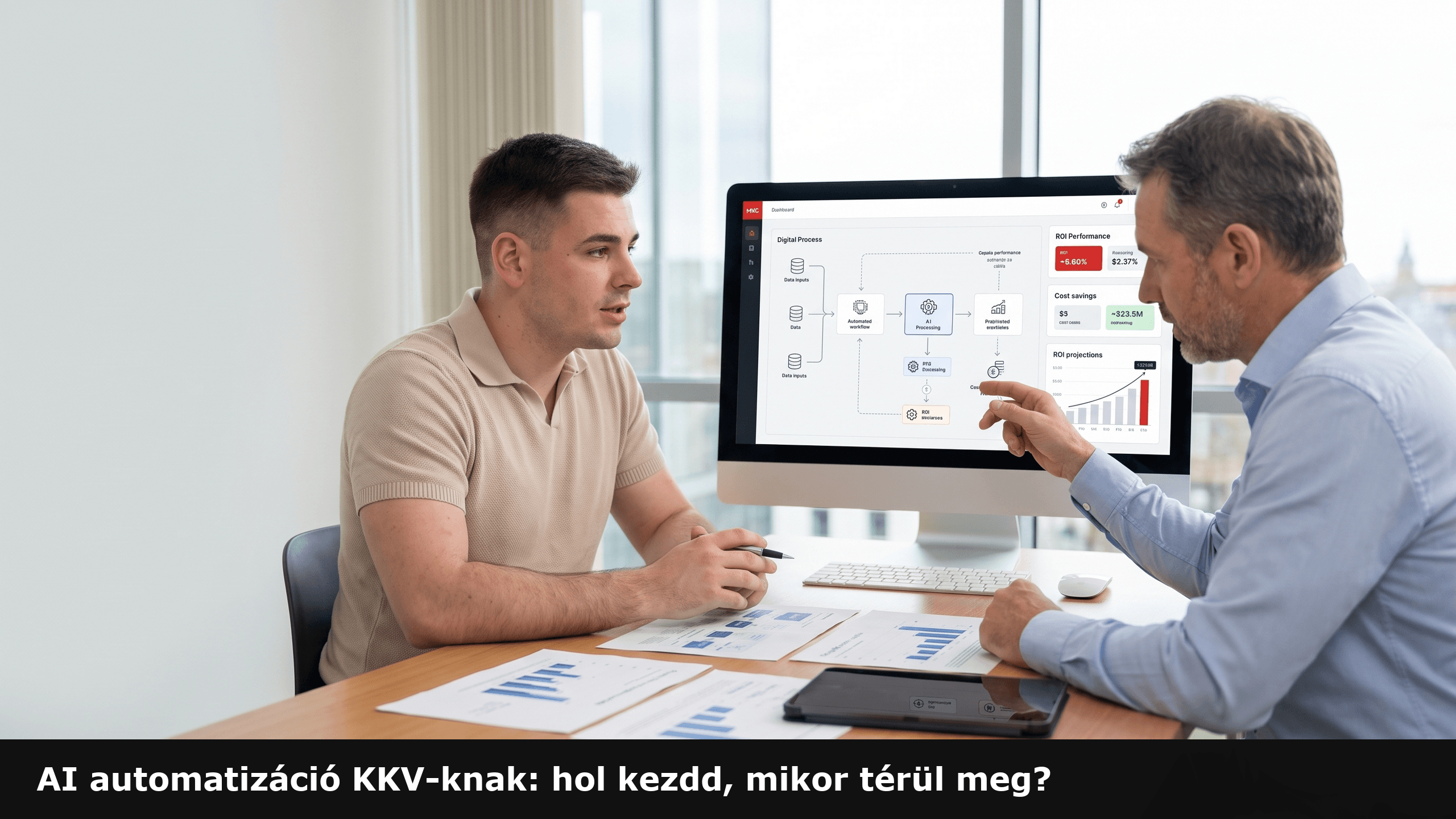 AI automatizáció KKV-knak: hol kezdd, mikor térül meg?